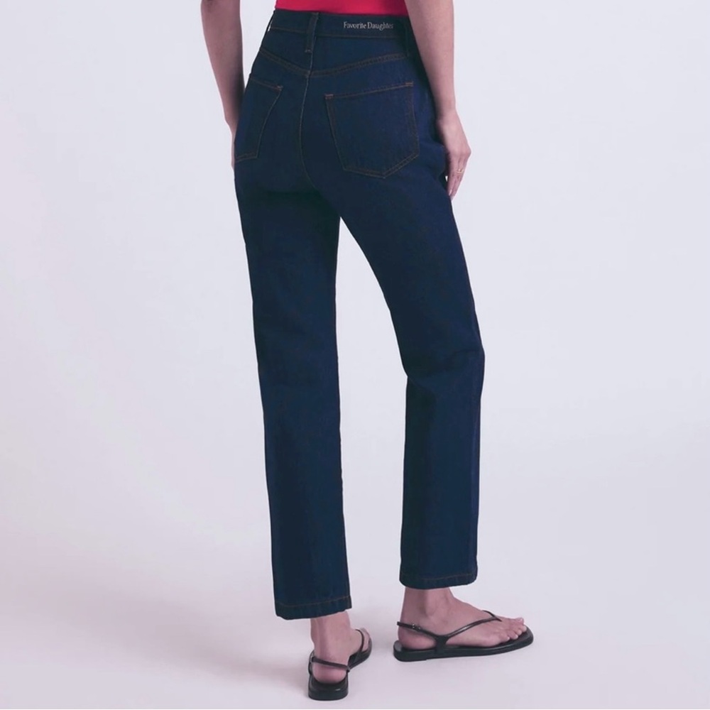 FAVORITE DAUGHTER HIGH-WAISTED STRAIGHT LEG JEANS - Picture 5 of 7